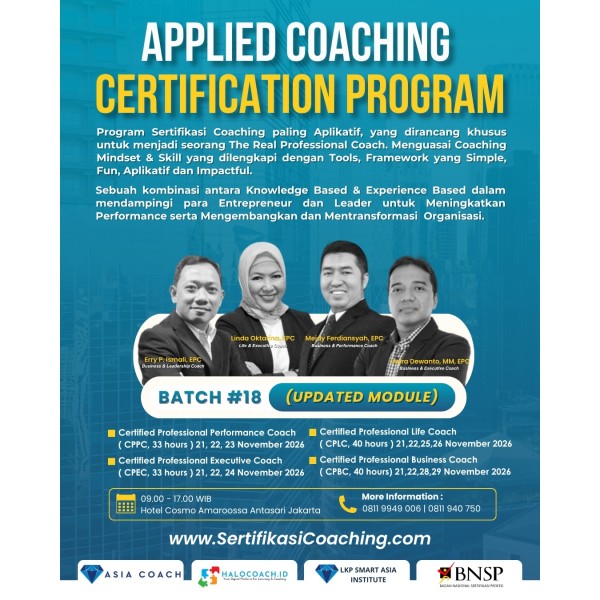 ACCP (APPLIED COACHING CERTIFICATION PROGRAM, CPPC-CPEC-CPLC-CPBC) ACCP (APPLIED COACHING CERTIFICATION PROGRAM, CPPC-CPEC-CPLC-CPBC)